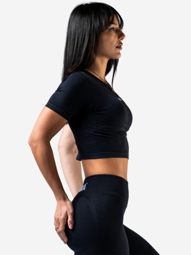 Лонгслив Nebbia Seamless Short-Sleeve Top POWER 891 black